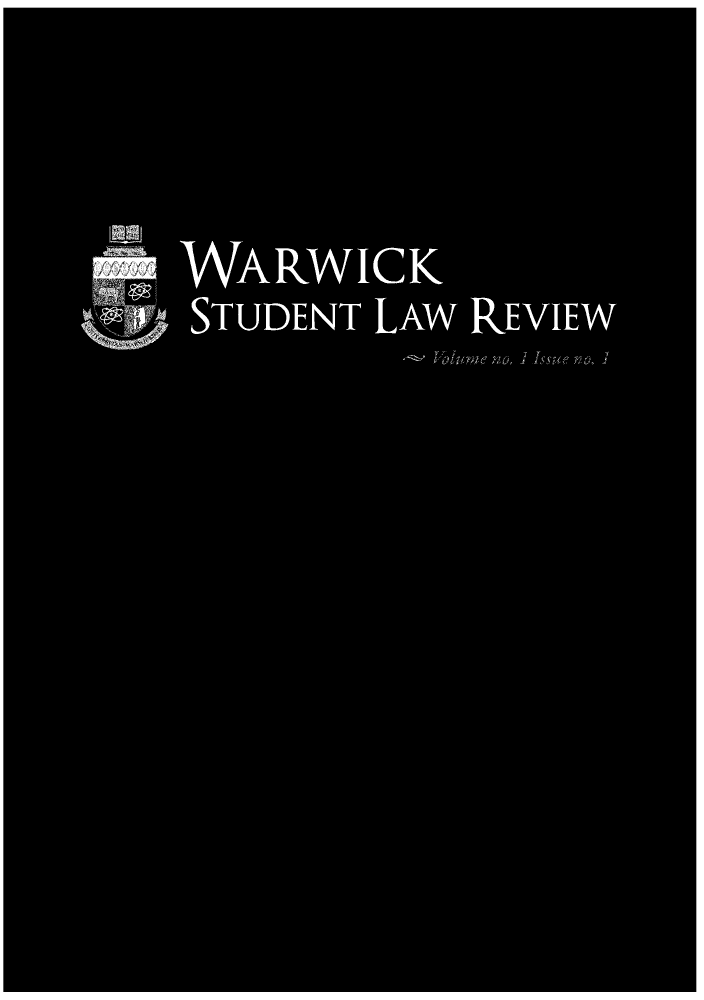handle is hein.journals/warlawr1 and id is 1 raw text is: SWARWICK
to STUDENT LAW REVIEW


