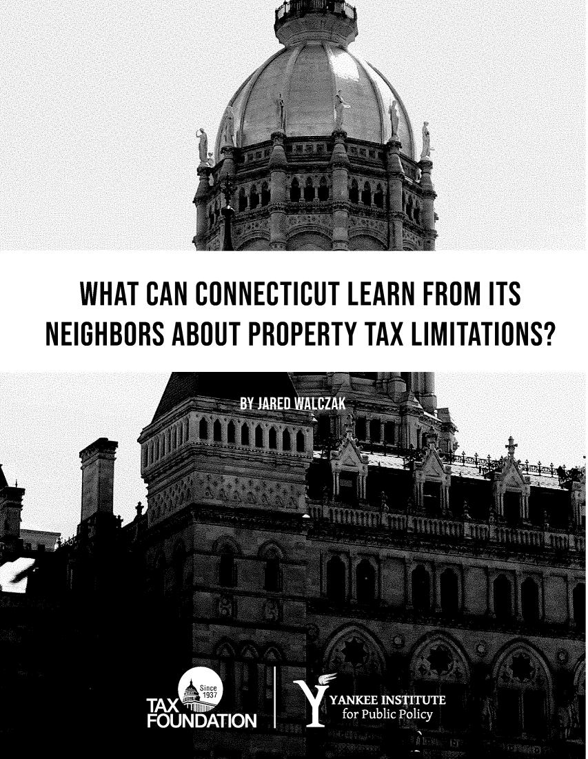 handle is hein.taxfoundation/tfwcct0001 and id is 1 raw text is:    WHAT CAN CONNECTICUT  LEARN FROM  ITSNEIGHBORS ABOUT  PROPERTY TAX LIMITATIONS?Since1937